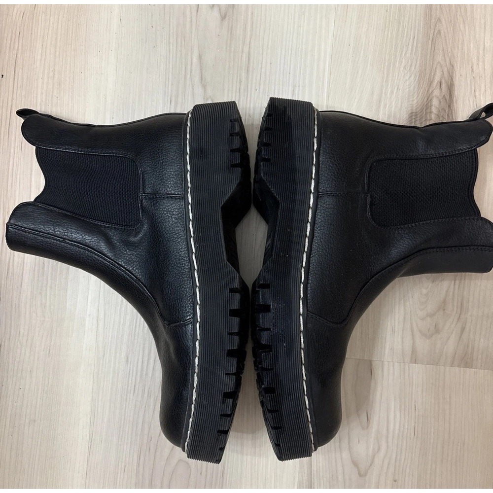 Black Leather Platform Boots Size 7.5 sincerely Jules
Sleek Hippie Retro - Picture 4 of 6